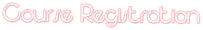 Course Registration